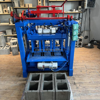 Convient aux petites et moyennes entreprises, machine à fabriquer des briques de 4 à 35, exportée vers la Zambie, machine à former des blocs de ciment