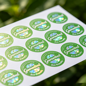 High-quality custom-printed computer logo electrical holographic labels; self-adhesive anti-counterfeit holographic labels - Product Image 5