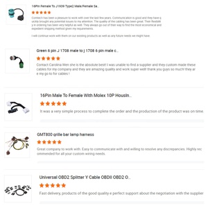 Câble d'extension plat OBD2 flexible de haute qualité à 16 broches, mâle vers femelle, <span class=keywords><strong>fil</strong></span> fin pour scanner de diagnostic automobile, traceur GPS, HUD - Product Image 4