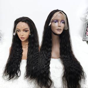 Promoción 185$ Letsfly 320g 13x4 SDD Pelucas Sueltas 26 32 Pulgadas 1B Cabello Humano Virgen Natural al por Mayor Pelucas Largas con Puntas Completas - Product Image 3