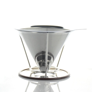 Filtre à café réutilisable en acier inoxydable, 1 pièce, plusieurs modèles, meilleure vente - Product Image 5