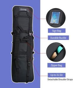 Factory Tactical Long <b>Backpack</b> <b>Black</b>/Khaki/Green Portable Case for Firearm Storage Transportation for Outdoor - Product Image 4