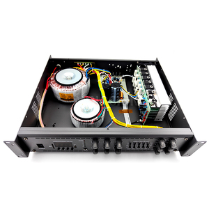 เครื่องขยายเสียง Mingsion 2U 6 โซน 3 ช่องสัญญาณเสียง 2 ช่องไมค์ Aux ในตัว พร้อมระบบปิดเสียงเสียงเรียกเข้า ควบคุมเสียงแหลม เสียงเบส ช่องต่อ USB SD FM BT รองรับ 4-16 โอห์ม 70V/100V - Product Image 3