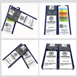 Outil de tournage d'insertion d'origine 100% CCMT09T308NN Inserts en carbure de tungstène - Product Image 6