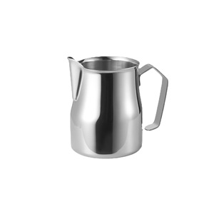Jarra de Acero Inoxidable Kafei Shi para Latte Art, 350ml, 550ml, 750ml, Espumador de Leche, Set de Café - Product Image 5