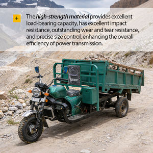 Tricycle cargo motorisé à trois <span class=keywords><strong>roues</strong></span> avec cabine fermée, vente en gros d'usine, essence, robuste, charge utile de 400 kg, 50-70 km/h, double - Product Image 3