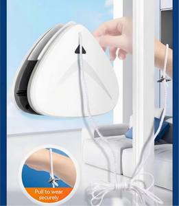 <span class=keywords><strong>Nettoyeur</strong></span> de vitres magnétique <span class=keywords><strong>double</strong></span> face facile à utiliser avec aimant puissant et conception anti-pincement - Product Image 5