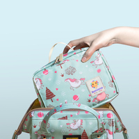 Sac d'organisation de stockage de grande taille de haute qualité avec sacs de rangement de couches en tissu imperméables