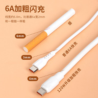 Venta caliente Cables de datos de alta calidad Tipo C Cable USB de carga rápida Fabricantes Cable DE DATOS DE cargador de teléfono Android directo