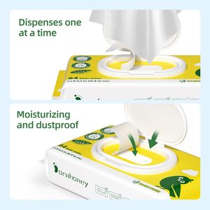 Toallitas Húmedas para Bebés, Precio de Fábrica al por Mayor, Personalizadas, No Irritantes, para Limpiar la Cara y la Boca, Cuidado de la Piel Sensible - Product Image 3