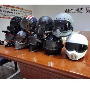 Visera Vintage para Casco de Motocicleta, Precio de Fábrica, Casco Retro, Casco de Carreras Genial - Product Image 6