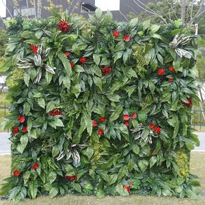 Best Price Customized Outdoor <strong>Wall</strong> Decor <strong>Artificial</strong> Hanging <strong>Grass</strong> Fabric Flower+cloth Backing Green <strong>Wall</strong> <strong>Panel</strong> Floral Design - Product Image 1
