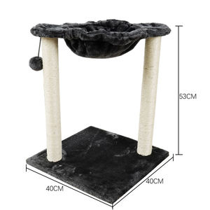 Productos Multifuncionales para Mascotas, Torre para Gatos de Madera Ecológica, Hamaca, Árbol para Gatos, Muebles, Poste Rascador para Gatitos, Casa para Mascotas - Product Image 6