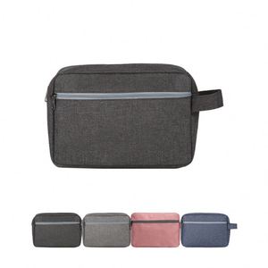 Sac de toilette portable de grande taille avec logo imprimé personnalisé pour femmes - Product Image 2