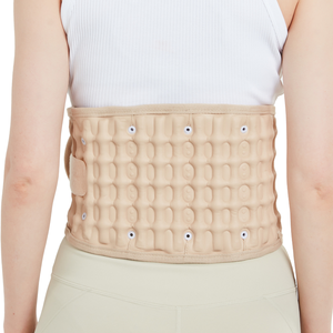 Sabuk penjepit Lumbar <span class=keywords><strong>Sacral</strong></span> tiup, untuk tali dukungan traksi pinggang, pereda nyeri punggung bawah 1 perlengkapan terapi rehabilitasi - Product Image 3