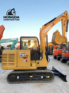 Excavatrice d'occasion CAT 306E Presque neuve CAT 306E Mini pelle de 6 tonnes Excavatrice sur chenilles d'occasion meilleur prix de vente - Product Image 2
