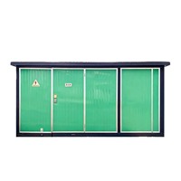 Transformateur de sous-station triphasé 630 kVA-1250 kVA 50 Hz YB de type européen avec enroulement en cuivre préinstallé pour salle de distribution complète