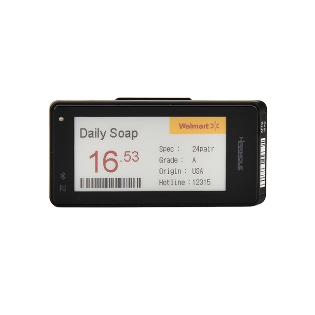 Custom  ABS Plastic Digital Price Tag Intelligent Price Change Electronic Shelf Labels