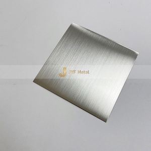EX385 Brushed Stainless Steel <b>Sheet</b> Metal Panel for Commercial Interior <b>Wall</b> <b>Cladding</b> Hairline Metal Decorative <b>Sheet</b> - Product Image 3