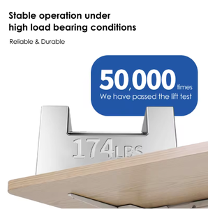 โต๊ะคอมพิวเตอร์ปรับระดับความสูงได้ด้วยระบบไฟฟ้า ทำงานเงียบ มอเตอร์ไร้แปรงถ่าน ปรับระดับความสูงอัตโนมัติ - Product Image 3