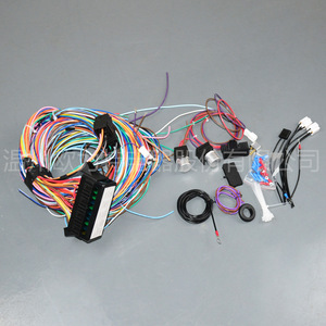 Arnés de cableado para automóvil de 20 vías con caja de fusibles y conectores para el sistema eléctrico del vehículo - Product Image 4
