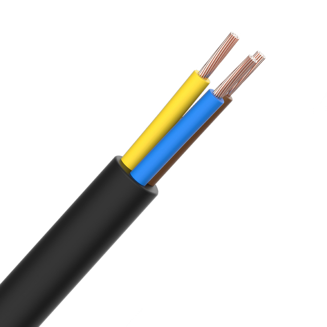 Factory Direct Sales RVV 3 4 Core White Black Orange Flexible Power Cord Computer Wiring Electrical Power Cable