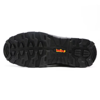 Chaussures de sécurité en cuir véritable avec embout en acier, bottes anti-écrasement, bottes imperméables, chaussures de sécurité pour le travail en forêt pour hommes