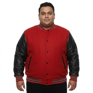 Veste d'hiver de qualité supérieure, motif personnalisé, broderie pour hommes, vestes varsity avec poches personnalisées, vestes varsity pour hommes - Product Image 1