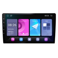 Autoradio Android 14 double DIN 7'' 9'' 10.1'' avec CarPlay sans fil Android Auto Navigation Lecteur DVD de voiture