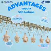 Abattoir automatique de volailles pour costume d'économie de main-d 'œuvre pour abattoir d'oiseaux d'oie de canard de taille moyenne