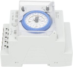<span class=keywords><strong>Minuteur</strong></span> analogique SUL181d à 3 modules pour contrôle horaire quotidien, grande capacité, autonomie de batterie de 200 heures, courant max. 16A, 240VAC - Product Image 2
