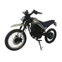 Véhicule tout-terrain électrique 60V 72V 1500W 2000W 3000W Scooter à deux roues Moto électrique Vélo électrique