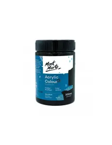 Mont Marte Studio Acrylic Paint 300ml - Mars Black