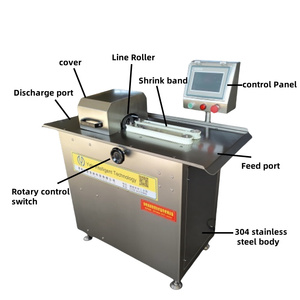 Machine entièrement automatique de ligature de saucisses 3000 pièces/h, machine de segmentations et de nouage de hot-dogs, machine électrique de ligature de <span class=keywords><strong>chorizo</strong></span> et de salami - Product Image 5