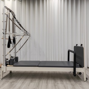 Reformer Pilates avec demi-tournebroche en alliage d'aluminium, lit d'entraînement avec demi-trapeze pour studio de Pilates et de yoga - Product Image 1