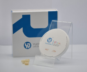 YUCERA ST White Zirconia Block Dental Lab <span class=keywords><strong>Use</strong></span> <span class=keywords><strong>Cad</strong></span> <span class=keywords><strong>Cam</strong></span> 98mm White Blank Zirconia Blocks para 5 Axis Dental Milling Machine - Product Image 2