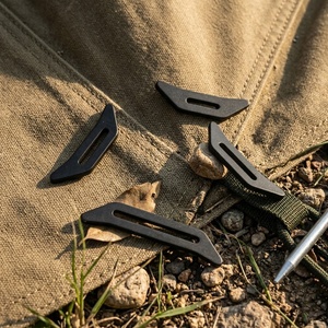 Tensor de cuerda Hawkeye de aleación de aluminio con gancho para tiendas de campaña, lonas <span class=keywords><strong>y</strong></span> senderismo - Product Image 3