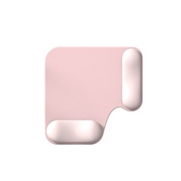 Repose-poignets double pour souris, couleur dégradée simple, protection épaissie pour poignets, idéal pour ordinateur et bureau