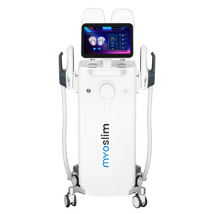 Appareil de stimulation musculaire EMS à 4 poignées, machine de remodelage corporel russe Neo RF, machine de stimulation musculaire EMS professionnelle pour le corps entier - Product Image 1