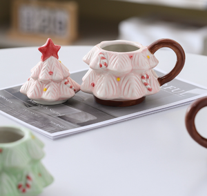 <span class=keywords><strong>Taza</strong></span> de Árbol de Navidad con Tapa, Kit de Manualidades para Pintar <span class=keywords><strong>tu</strong></span> Propia <span class=keywords><strong>Taza</strong></span>, <span class=keywords><strong>Taza</strong></span> Festiva Navideña para Café o Té - Product Image 6