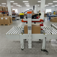 Machine de scellage de rubans semi-automatique à réglage manuel de la largeur, pour le conditionnement de petites lots