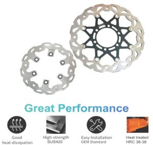Nouveau disque de frein avant Rotor de 320mm pour <span class=keywords><strong>KTM</strong></span> 390 Adventure 250 20-21 <span class=keywords><strong>DUKE</strong></span> 390 17-23 RC 390 17-21 <span class=keywords><strong>Duke</strong></span> <span class=keywords><strong>125</strong></span> <span class=keywords><strong>2021</strong></span> - Product Image 2