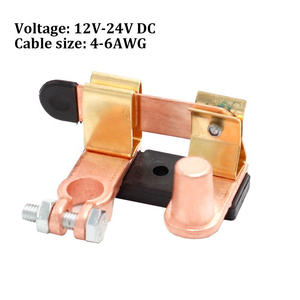 12V/24V barca per auto Marine RV interruttore di interruzione di potenza 250/750 amplia la lama del coltello isolatore Post interruttore negativo di disconnessione della batteria - Product Image 4