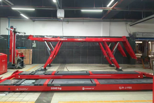 <span class=keywords><strong>Pont</strong></span> élévateur à <span class=keywords><strong>double</strong></span> <span class=keywords><strong>ciseaux</strong></span> robuste de type Y pour voitures, capacité 5,5t, hydraulique, 4,0kW 380V/220V - Product Image 3