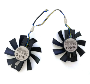 GA92B2U -PFTF 12V 0.46A 4Pin 88 มม.พัดลม VGA สำหรับดาต้าแลนด์ RX580 2048SP <span class=keywords><strong>RX570</strong></span> RX560XT <span class=keywords><strong>4G</strong></span> X-Serial กราฟิกการ์ดคูลเลอร์พัดลมระบายความร้อน - Product Image 1