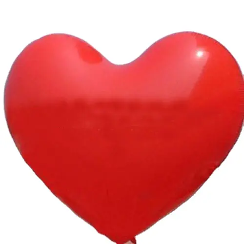 Giant Reclame Rood Hart Ballon Pvc Opblaasbare Hart Vorm Helium Ballon