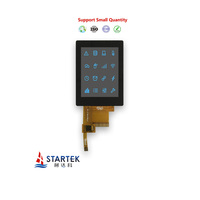 Modul Layar LCD TFT IPS 2,8 Inci Sudut Pandang Lebar Resolusi 480*640 45 Pin Layar Sentuh Kapasitif Antarmuka SPI RGB