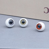 Yeux en verre personnalisables pour poupées de mode animales DIY - Mini jouet éducatif