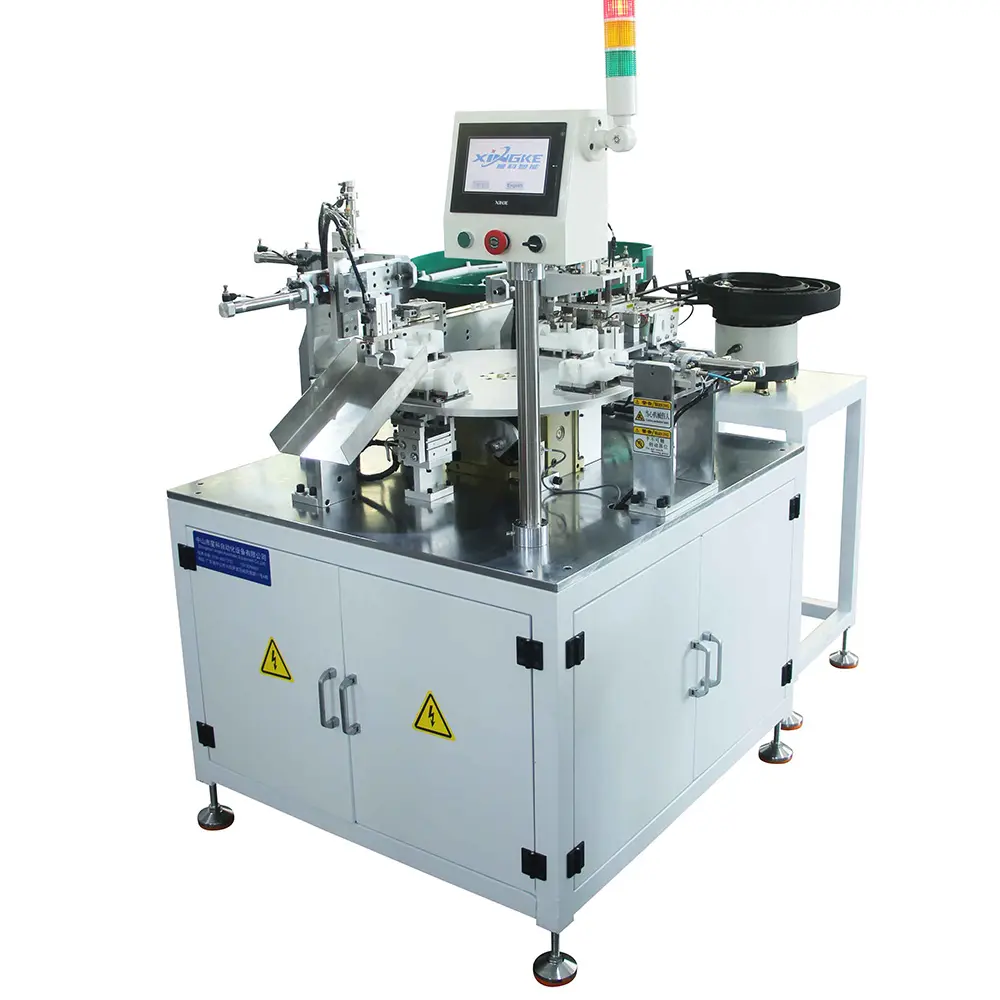 Automatic O Shape Ring Assembly Machines With Vibrating Bowl Feeding