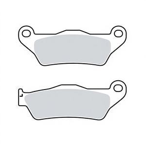 Moto Master TM EN 300 98-23 tamponi Nitro anteriori nuove condizioni - Product Image 1